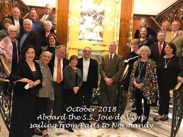 S.S. Joie de Vivre sailing from Paris to Normandy - October 2018
